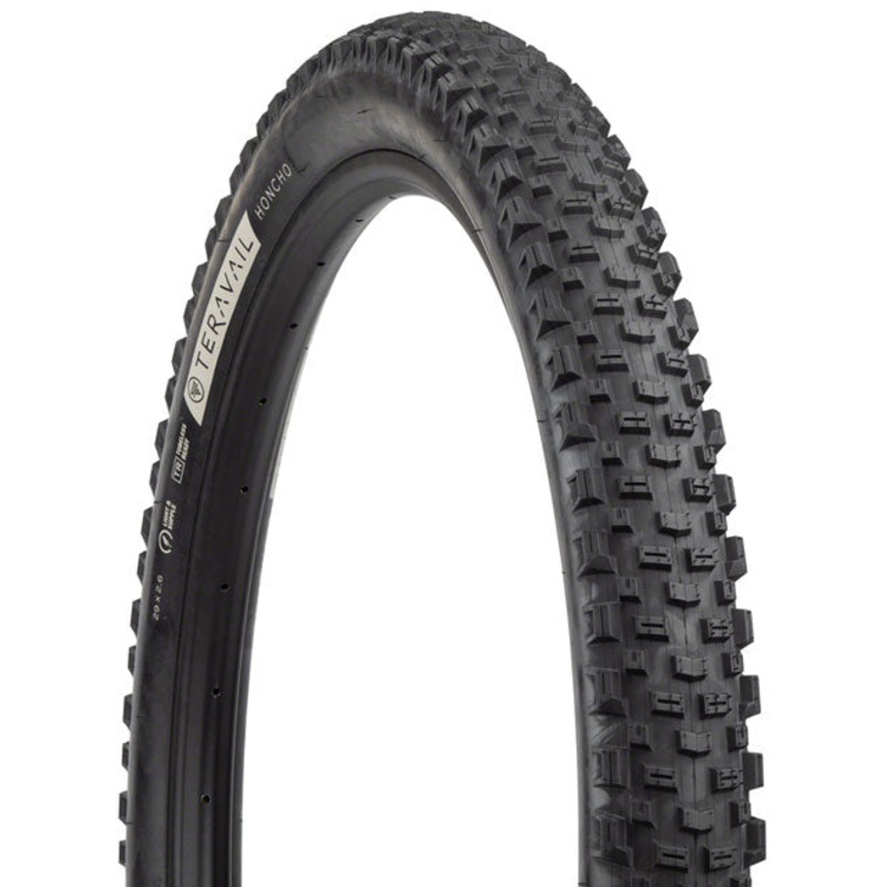 Teravail Honcho Tire - 29 x 2.6, Tubeless, Folding, Black, Light and Supple, Grip Compound