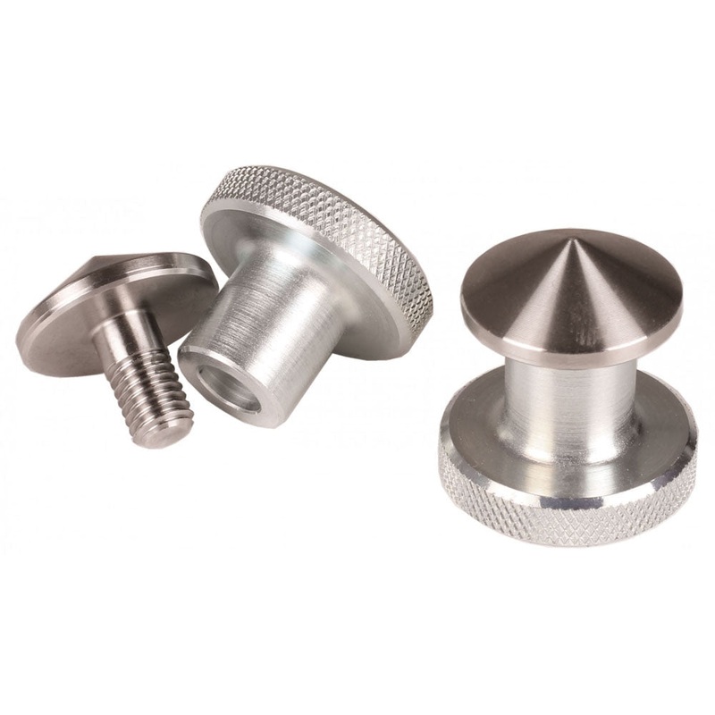 Cyclus Tools Thru Axle Adapter For Truing Stand - Up To 24Mm Diameter - Pair