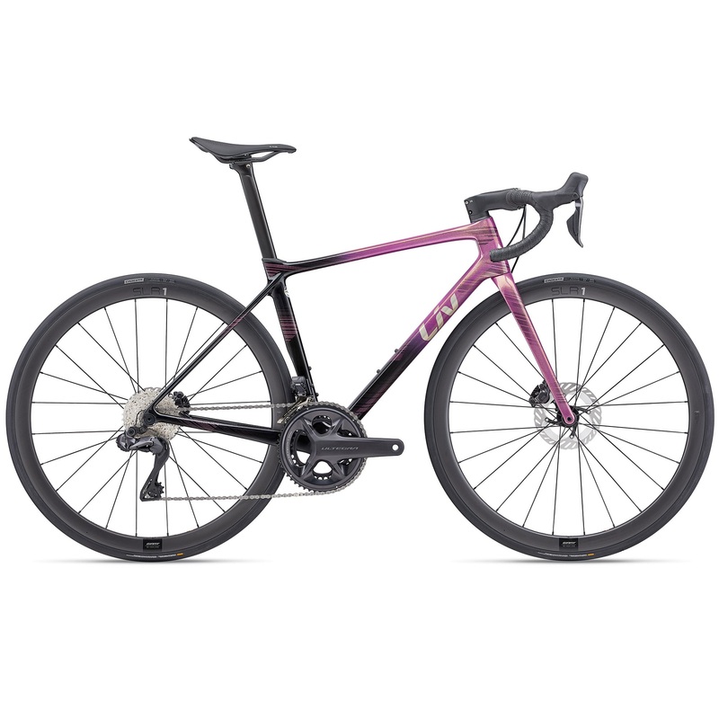 Giant Liv Langma Advanced SL 1 Disc, Women's Road Bike - Mulberry Glitter