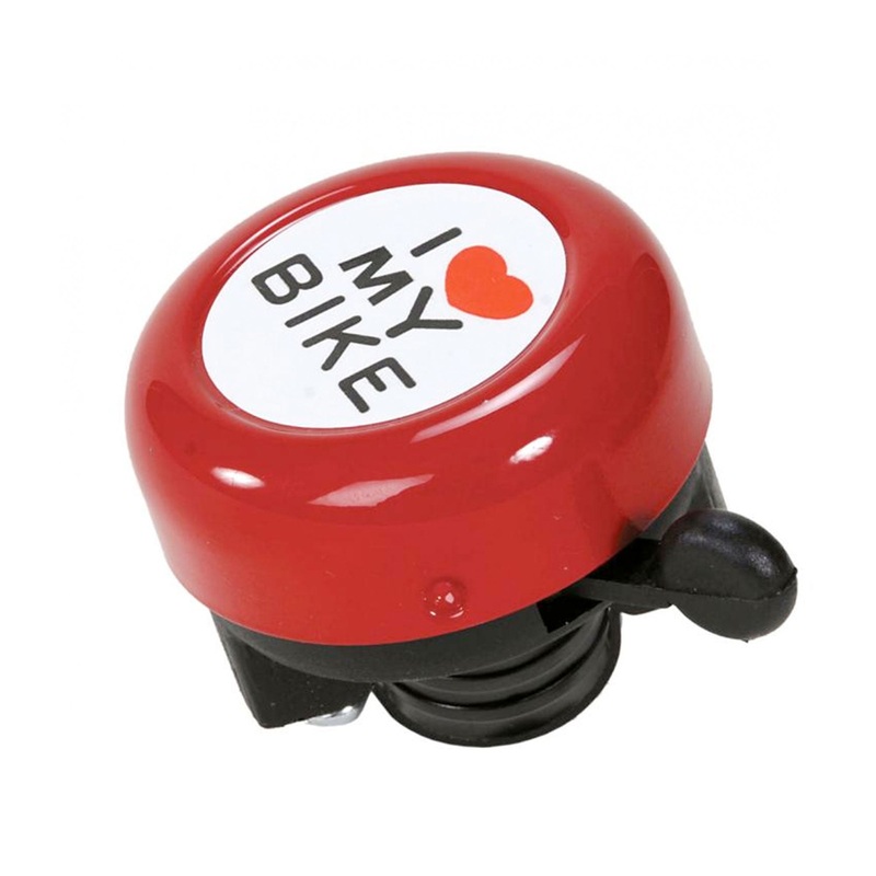 Rex, I Love My Bike Bell, Red