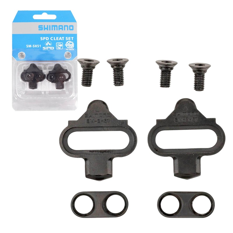 Shimano SM-SH51 SPD Mountain Bike Cleats Single Release