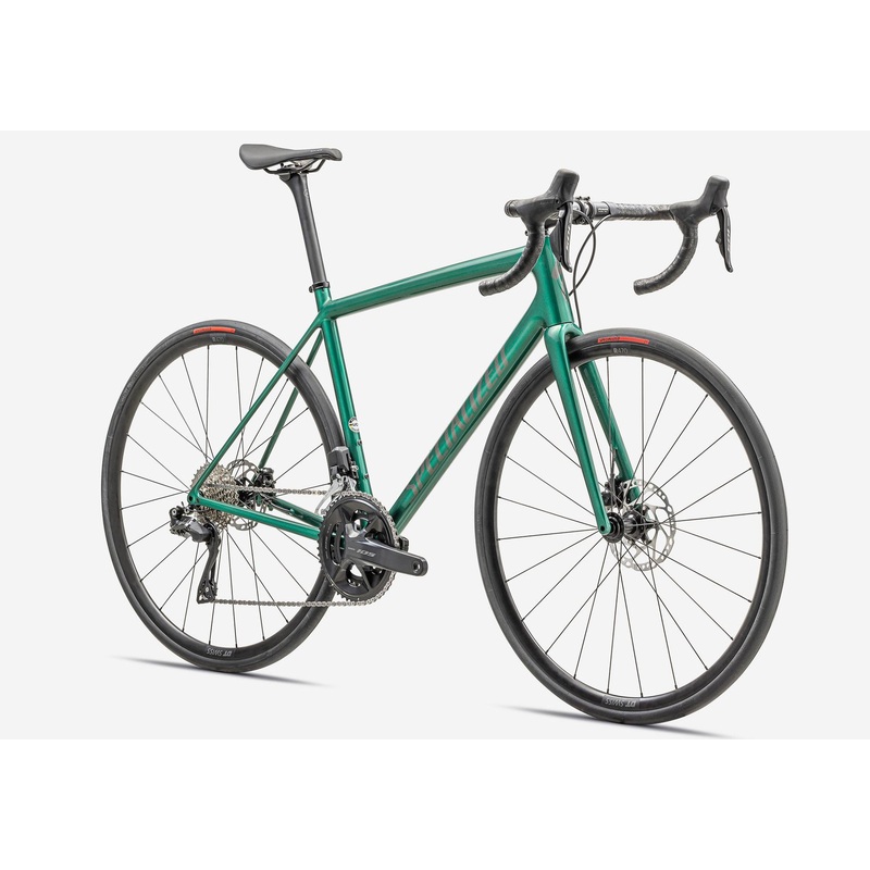Specialized Aethos Comp, Unisex Road Bicycle - Gloss Metallic Pine Green