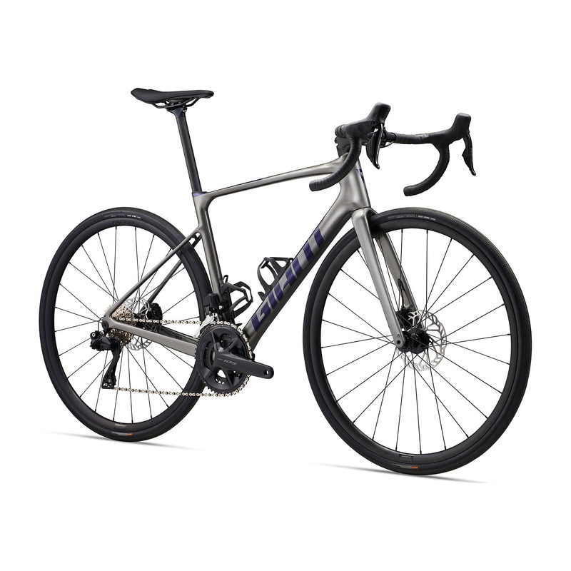 Giant Defy Advanced 1 Men's Road Bike - Charcoal/Milky Way