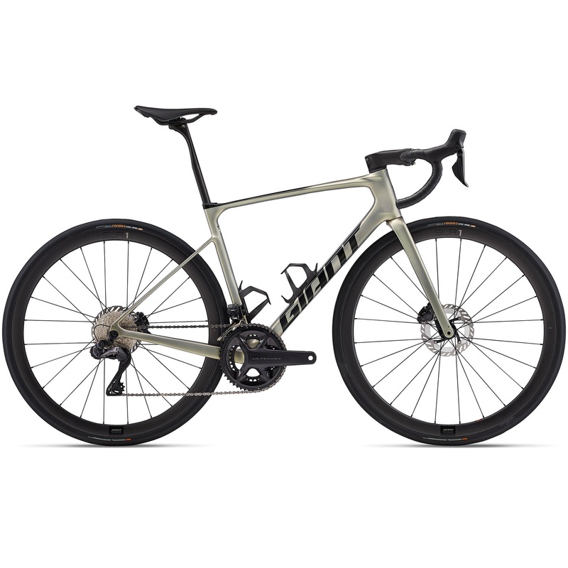 Giant Defy Advanced SL 1 Men's Road Bike - Golden Haze/Panther