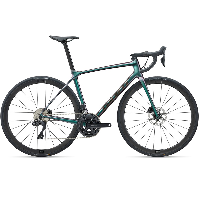 Giant TCR Advanced Pro 1 Disc-Di2 Men's Road Bike - Dark Iridescent