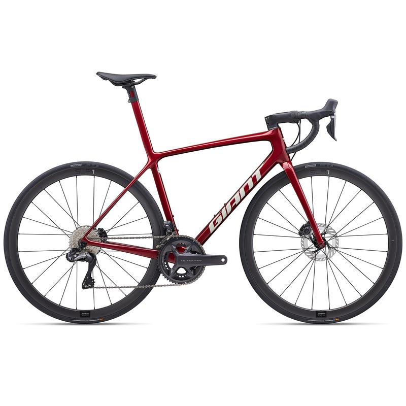 Giant TCR Advanced SL 1 Disc Men's Road Bike - Sangria