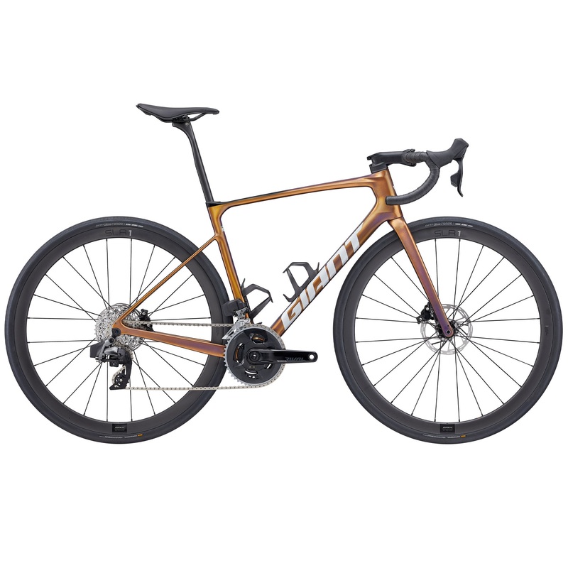 2025 Giant Defy Advanced Pro 1 Men's Road Bike, Meteor Storm