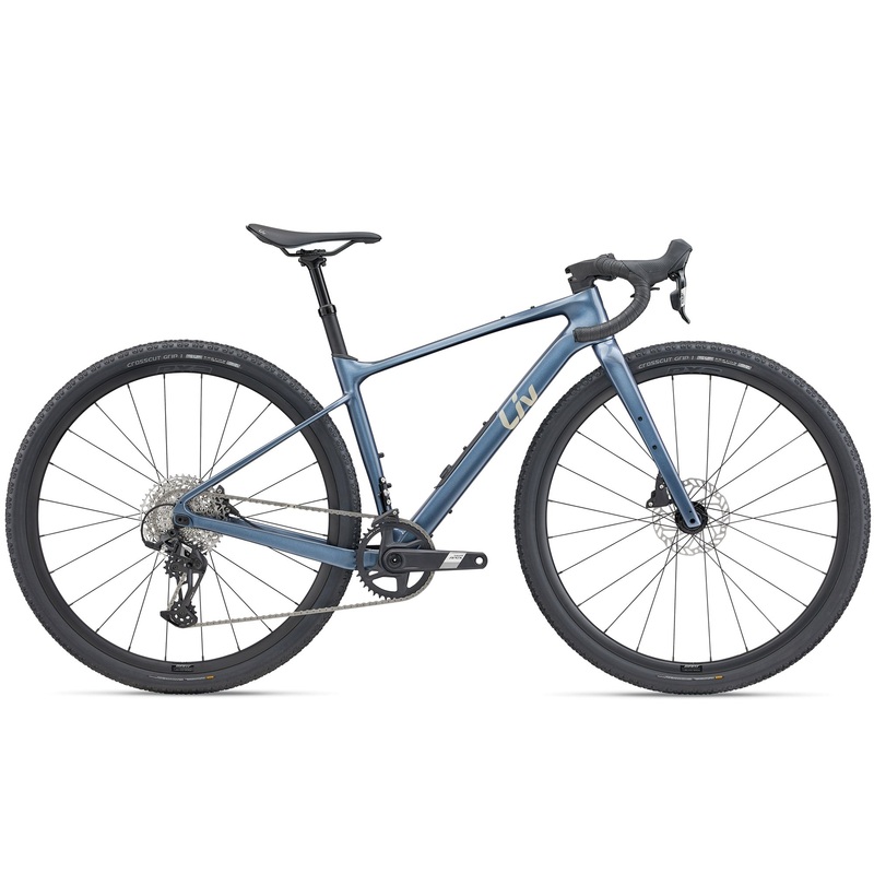 2025 Giant Liv Devote Advanced 1 Women's Gravel/Adventure Bike, Ice Age