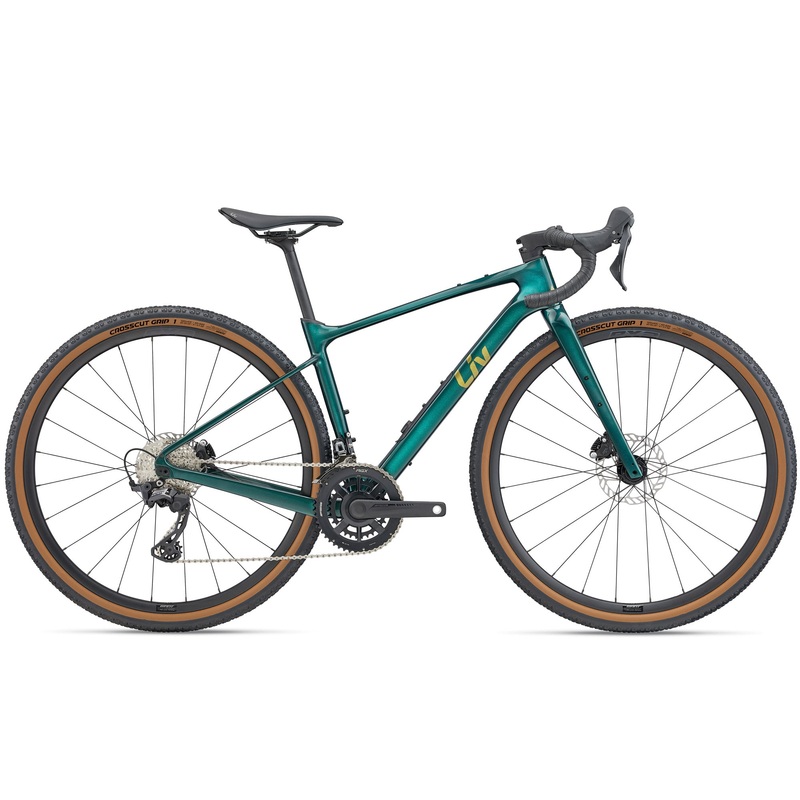2025 Giant Liv Devote Advanced 2 Women's Gravel/Adventure Bike, Kelp Forest