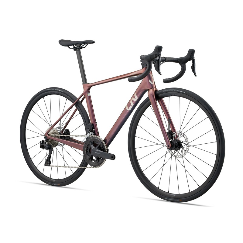 2025 Giant Liv Avail Advanced 1 Women's Road Bike, Mechanic Rose