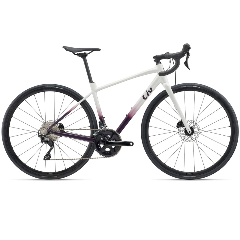 2025 Giant Liv Avail AR 1 Women's Road Bike, Fancy White