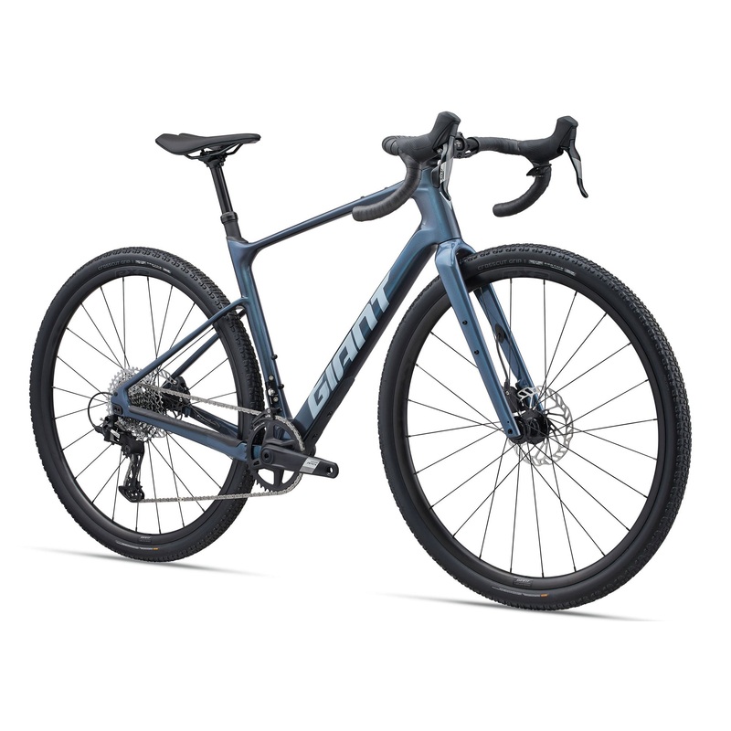 2025 Giant Revolt Advanced 1 Men's Gravel/Adventure Bike, Ocean Twilight