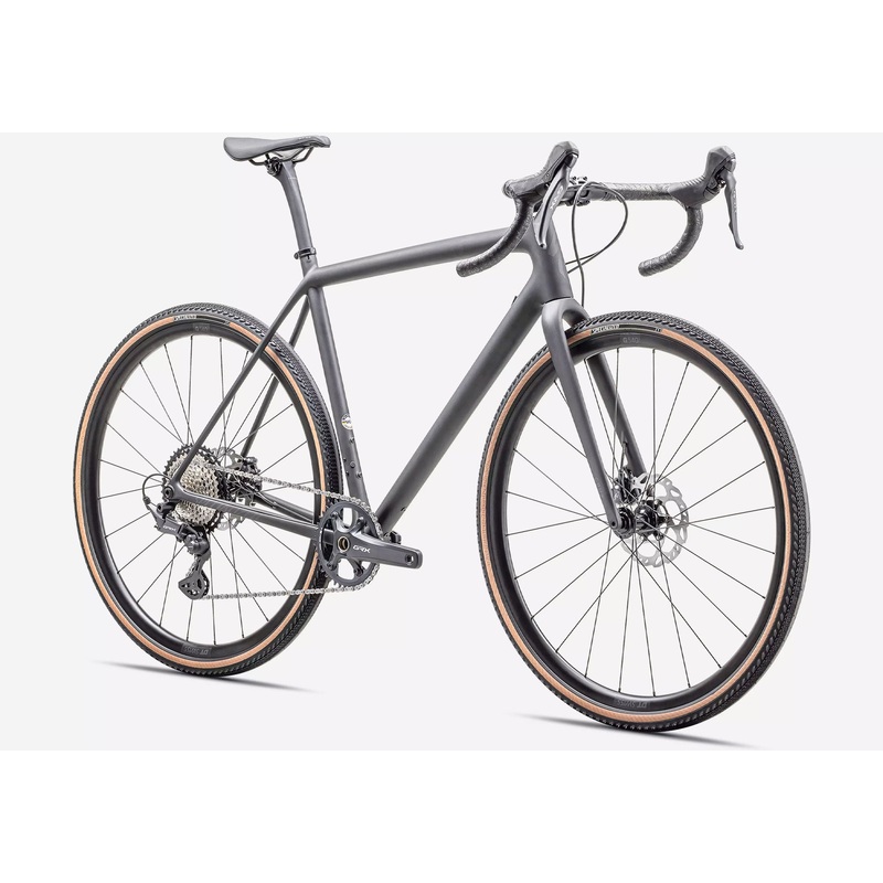 2025 Specialized Crux Comp Unisex Gravel/Adventure Bike, Satin Carbon / Smoke