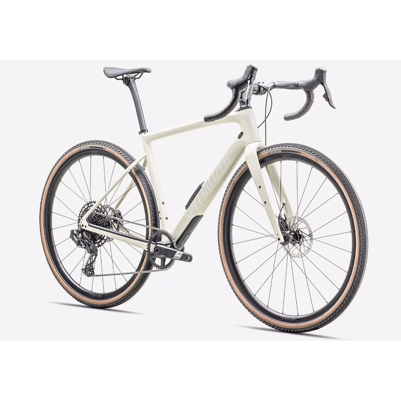 2025 Specialized Diverge Comp Carbon Unisex Gravel/Adventure Bike, Gloss Birch/White