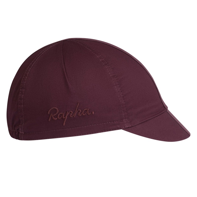 Rapha Cap II Cotton Cycling Cap, Fudge/Huckleberry