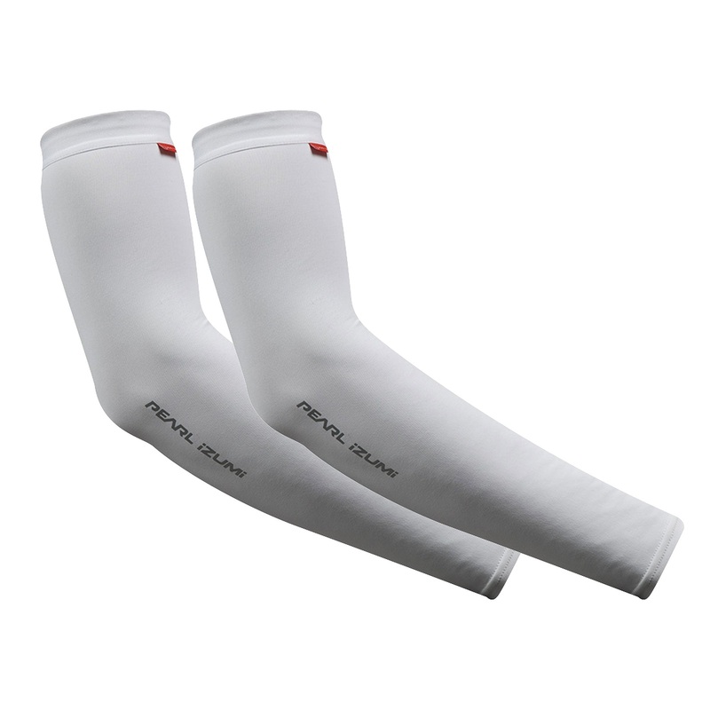 Pearl Izumi Sun Sleeves, White UPF 50+