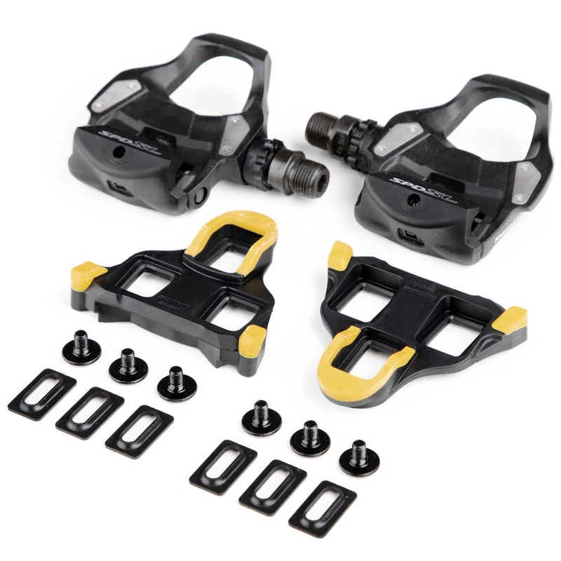 Shimano PD-RS500 SPD-SL Road Pedals - Black Including Cleats