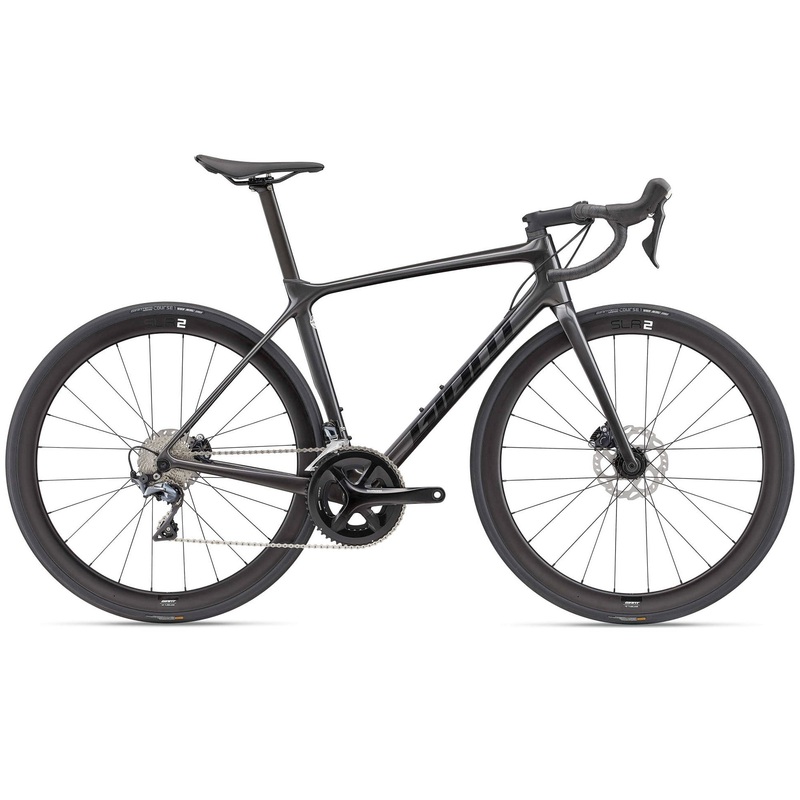 Giant TCR Advanced Disc 1+ Pro Compact Men's Road Bike - Black Chrome
