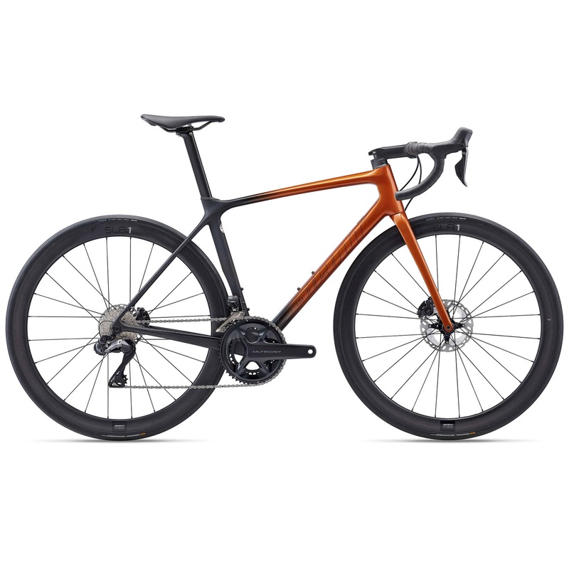 Giant TCR Advanced Pro Disc 0 Ultegra Di2 Men's Road Bike - Amber Glow
