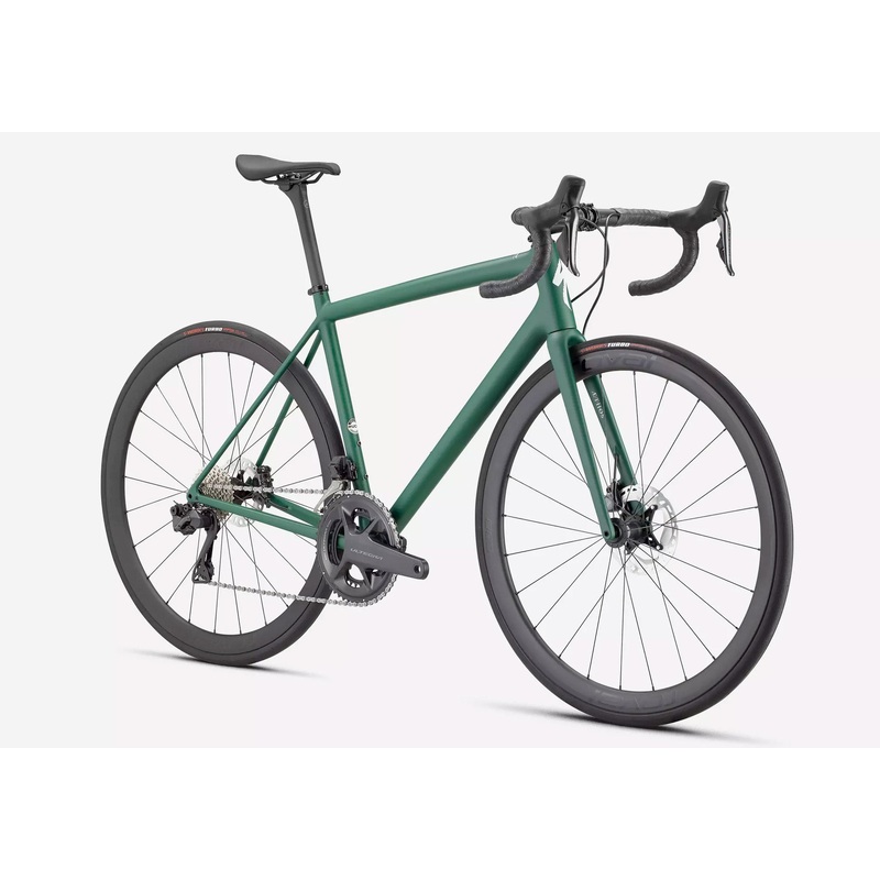Specialized Aethos Expert Unisex Road Bike - Pine Green