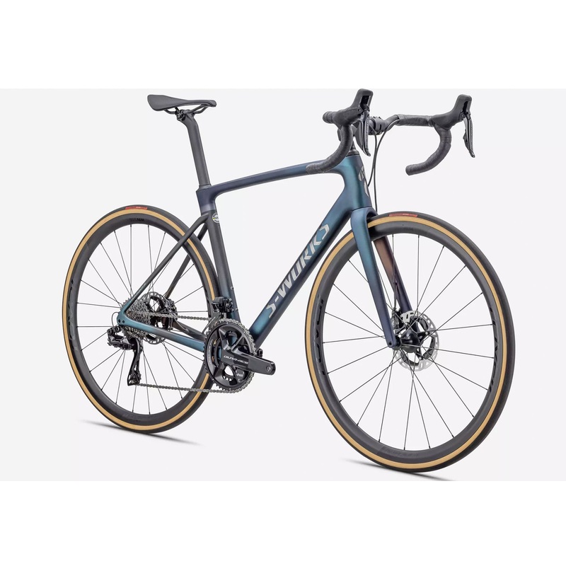 Specialized S-Works Roubaix - Dura-Ace Di2 Unisex Road Bike - Green Pearl