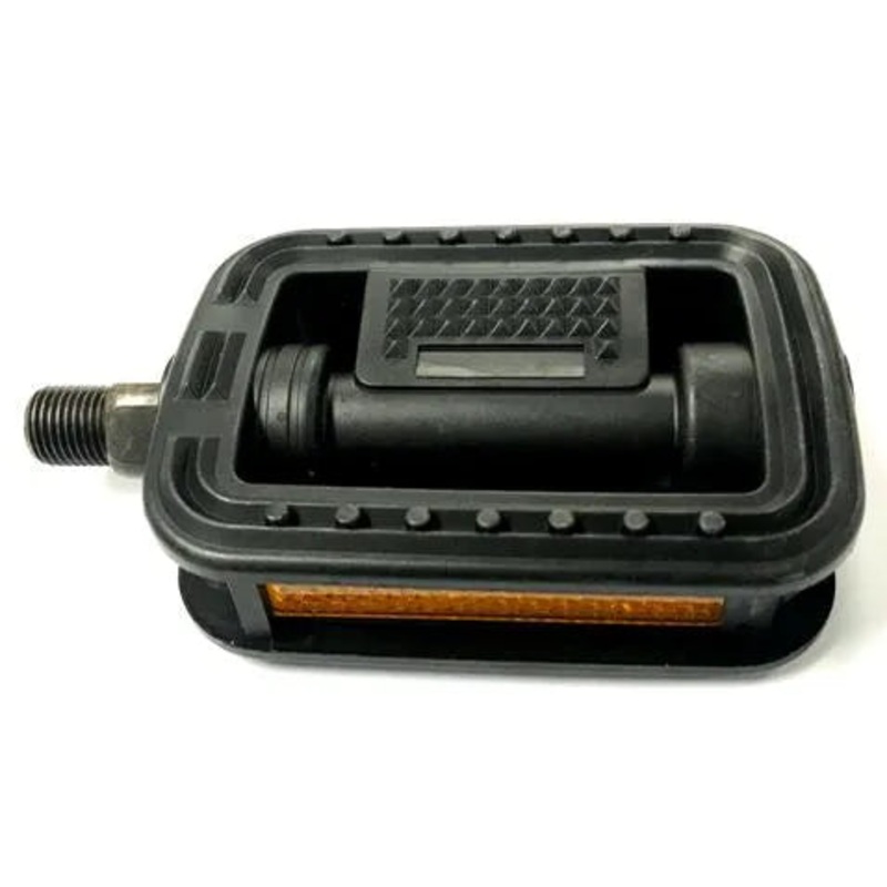 BikeLane PEDALS 1/2" One pc PP for 20" bike - Black
