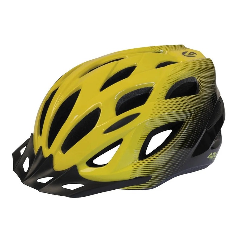 Azur L61 Bike Helmet  Gloss Neon/Black Fade