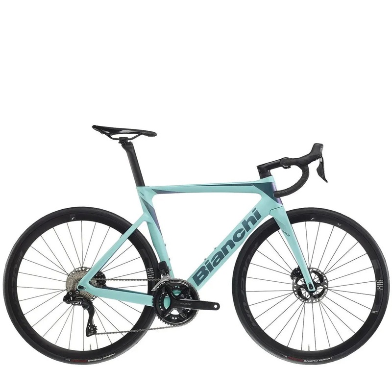 Bianchi Oltre Race Road Bike 105 Di2 - Celeste/Iridium