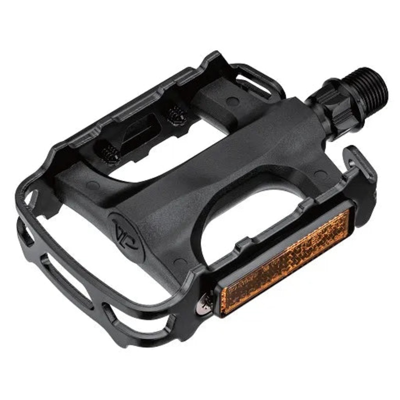 VP Components PEDALS 9/16" MTB, PP Body, ALLOY Cage, BLACK