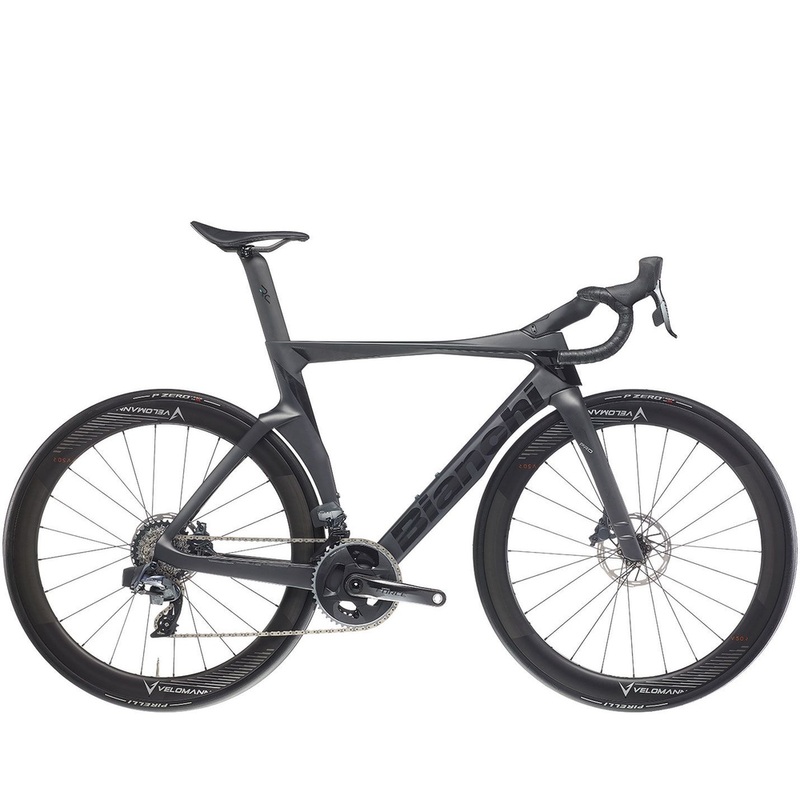 Bianchi Oltre Pro Road Bike Force AXS - Matt Black/Glossy Black