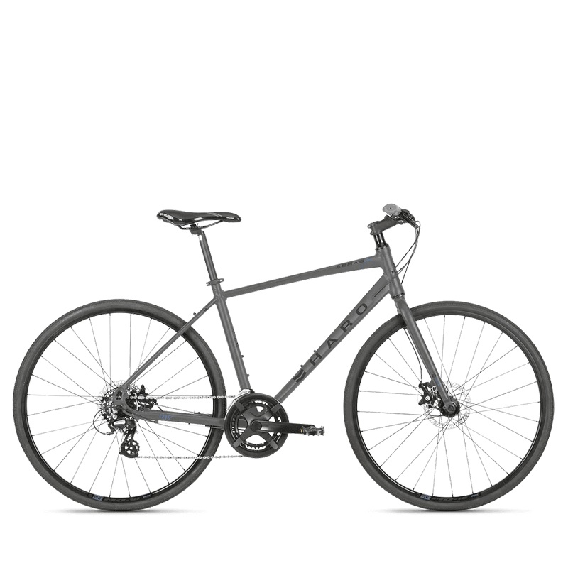Haro Aeras Commuter Bike - Charcoal