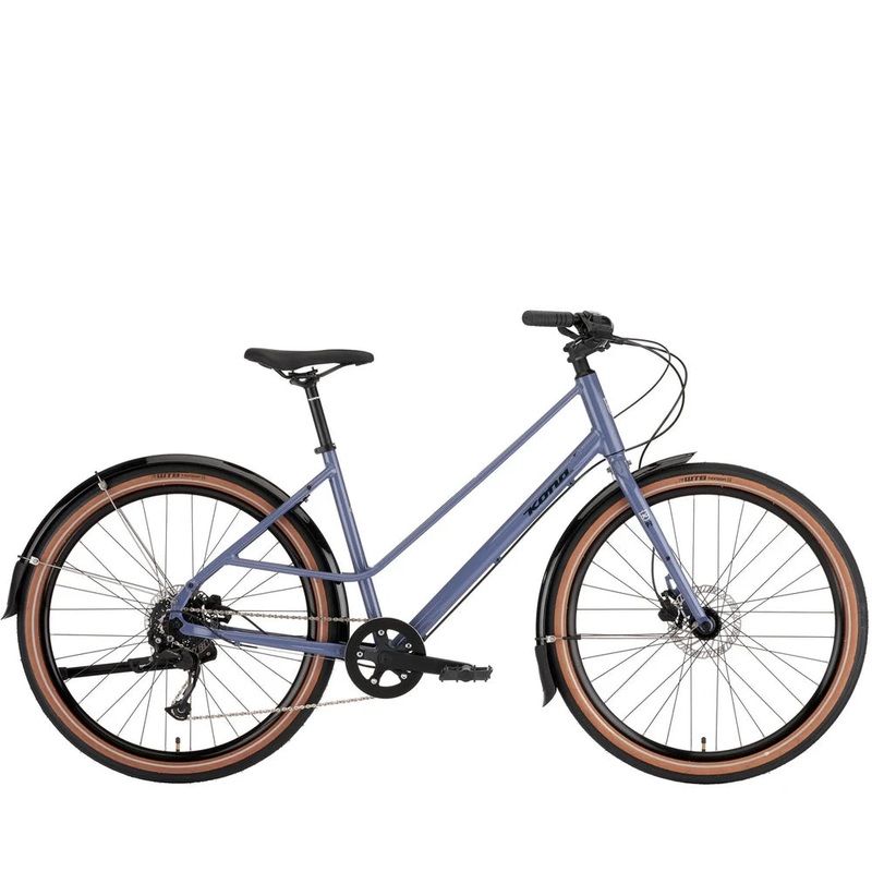 Kona Coco Flat Bar Road Bike - Gloss Dusky Purple