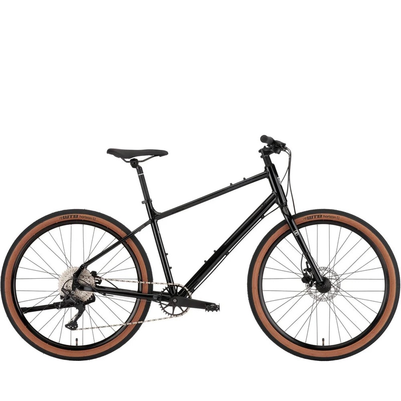 Kona Dew Plus Flat Bar Road Bike - Gloss Black