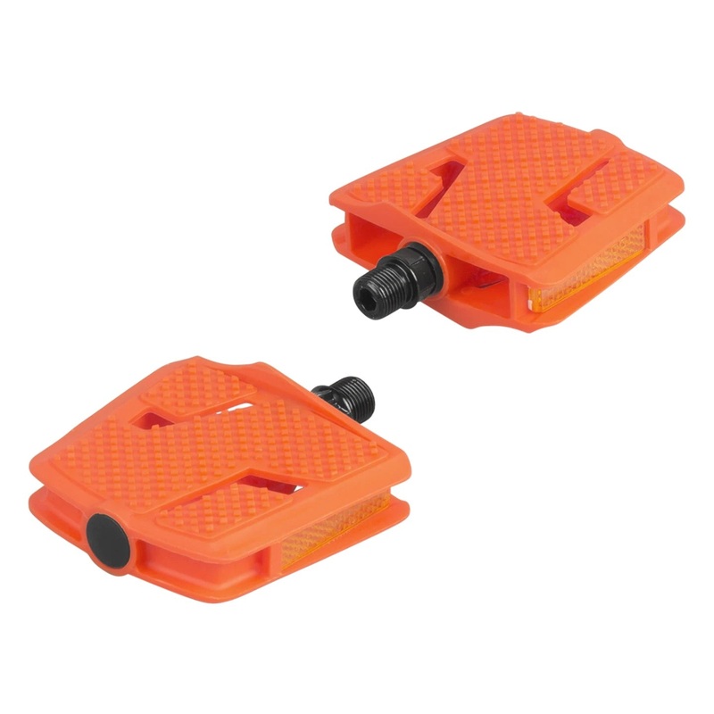 Trek Kids' Platform Small Pedal Set Orange