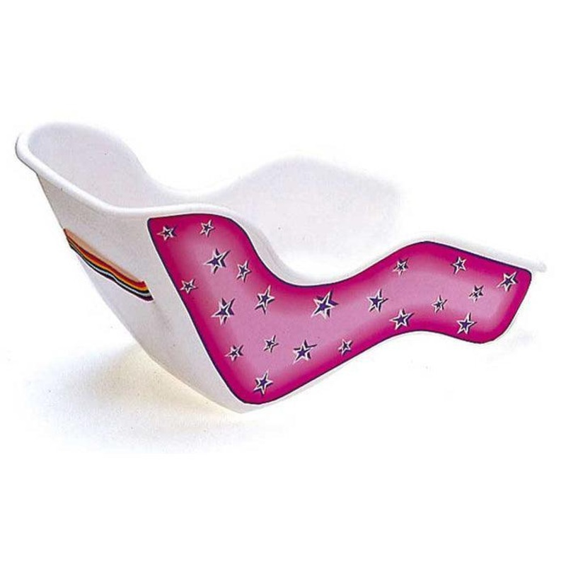 Up Doll Carrier - Pink Stars Design