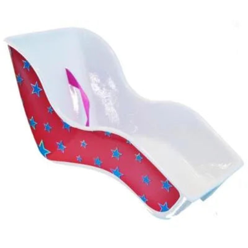 Up Doll Carrier - Pink w/ Blue Stars