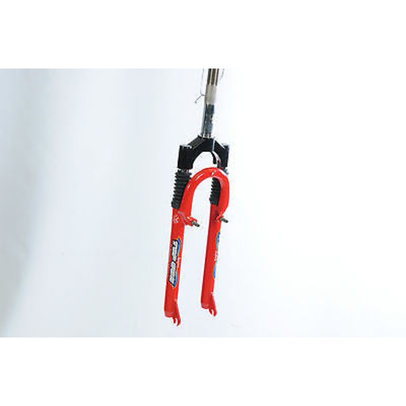 1 1-8  28.6" STEERER 155mm TOP GUN SUSPENSION FORK 26" ATB MTB BIKE RED