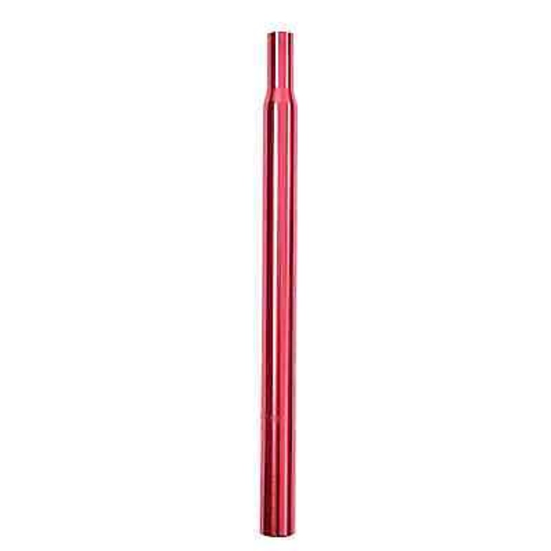 OLD SCHOOL BMX MTB 28.6mm SPECIAL SEAT POST ALLOY ANODISED 16 SADDLE STEM RED